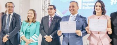 Iracema Vale prestigia diplomação dos eleitos em Paço do Lumiar e destaca confiança na nova gestão