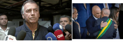 ‘Recuo’ – Moraes desiste de prender Bolsonaro e diz que ele não está proibido de conceder entrevistas…