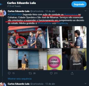 Lockdow comunista: A culpa é dos robôs, Flávio Dino?