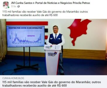 Covid-19: Auxilio de Flávio Dino seriam migalhas pré-eleitoreiras?