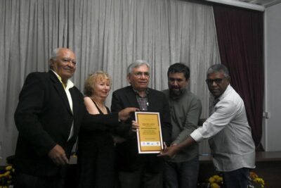 Entidades da UFMA homenageiam Natalino Salgado por avanços conquistados pela Instituição