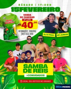Bloco do Miguelito comemora 11 anos com diversas atrações para agitar o pré-carnaval no Seu Boteco