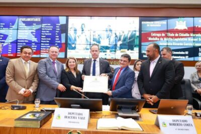 Assembleia concede título de ‘Cidadão Maranhense’ e Medalha ‘Manuel Beckman’ a Ricardo Capelli