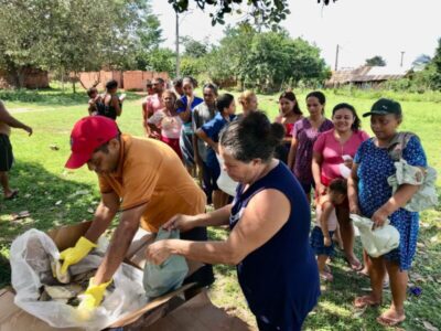 Ação social do vereador  Ednilson do Kantão aquece corações e garante alimento na mesa de famílias ribamarenses