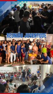 Almir Ribeiro participa de reunião com Jovens  de Guimarães