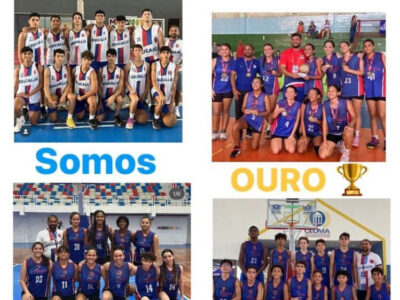 Professor Betinho Lima termina JEMs com 100% em quatro categorias no basquete