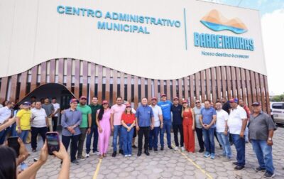 Com presença de Orleans Brandão, Barreirinhas inaugura novo Centro Administrativo