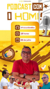 Eliomar Dias no Podcast Com Eles