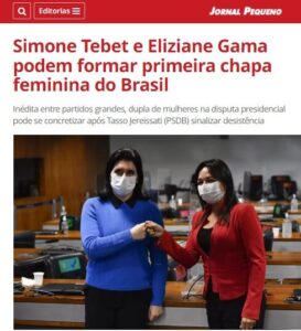 Simone Tebet e Eliziane Gama: Terceira Via de saias?