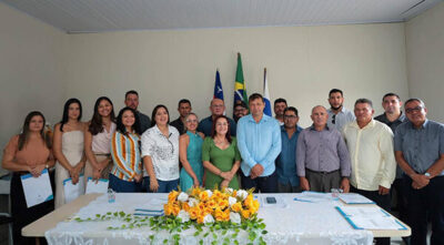 Água Doce do Maranhão: Equipe do governo da prefeita Eliane Dias