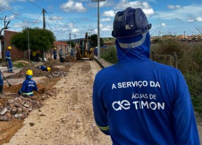 Bairros de Timon recebem investimentos em esgotamento sanitário