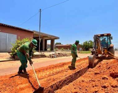 Águas de Timon segue com a ampliação do esgotamento sanitário da cidade