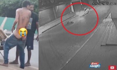 Vídeo mostra quando ‘Espanta Onça’ foi arrastado por carro em Coroatá