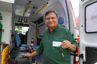 Prefeito Jones Braga recebe nova ambulância e reforça sistema de saúde em Nina Rodrigues