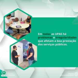 CRM-MA realiza fiscalizações em todas as UPAs de São Luís e encaminha irregularidades às autoridades