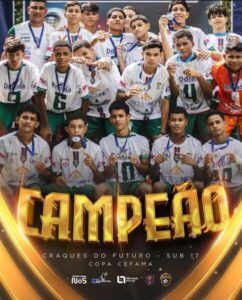 ACF Pinheiro conquista a Copa Cefama Sub-17 e faz história no futebol maranhense