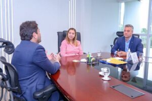 Iracema Vale discute projetos de conectividade com ministro das Comunicações