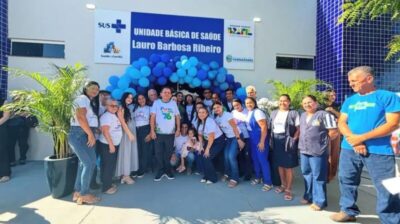 UBS Lauro Barbosa Ribeiro é reinaugurada no bairro Redenção com reforma e ampliação