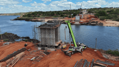 Construção de nova ponte entre Tocantins e Maranhão chega à metade