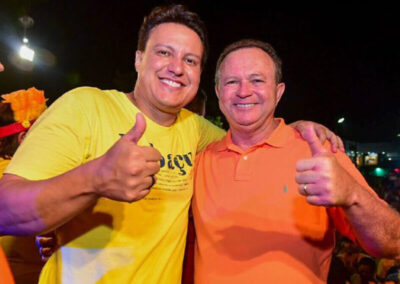 “PARA O ALTO E AVANTE”! CAMARÃO: Petista supera Lahésio e já está em segundo pro governo