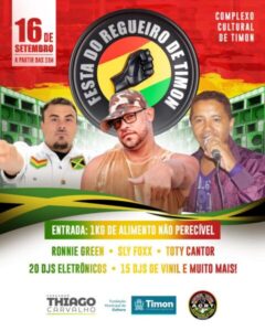 I Festa do Regueiro de Timon reúne grandes atrações