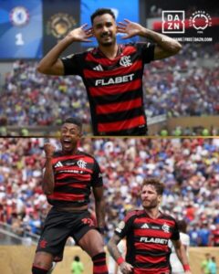Flamengo vence Chelsea de virada e abre vantagem na liderança do Grupo D