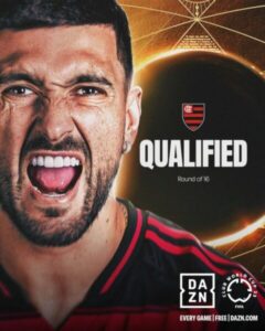 Flamengo é o primeiro time classificado às oitavas de final da Copa do Mundo de Clubes