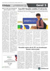 27 e 28/07/2025 – Jornal O Debate MA