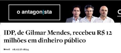 Gilmar Mendes que lucrou alto no Maranhão é o mesmo que está impedindo Justiça de agir no caso do “jornalista” que vazou conversas hackeadas de autoridades…