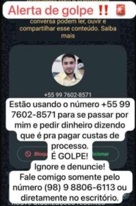 Golpistas atacam as vítimas através de redes sociais