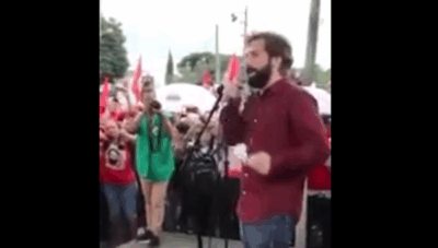 Comédia em queda, petistas derrotados saindo pelas portas dos fundos…