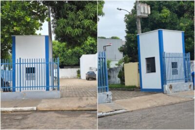 Guaritas dos estacionamentos da Câmara Municipal de Imperatriz custaram mais de R$ 153 mil