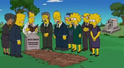 Marge morre em episódio final de ‘Os Simpsons’, e fãs reagem