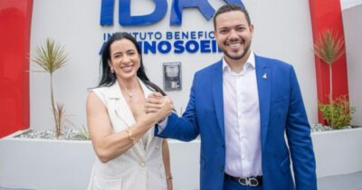 Ao lado de Audreia Noleto, Octávio Soeiro reabre os trabalhos do IBAS; instituto abriu as portas para São Luís nesta segunda-feira (24)
