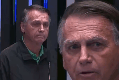 Bolsonaro chora e pede orações ao discursar em sessão no Senado