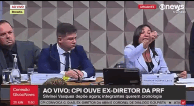 Clima esquenta entre Eliziane e deputado do Pará na CPMI do 8/1