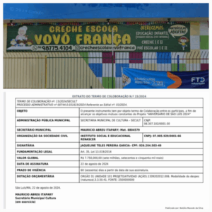 ‘Vovó França’ já recebeu quase R$ 1,8 milhão da gestão Braide entre 2023 e 2024
