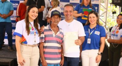 Fred Campos lidera mais uma grande conquista para Paço do Lumiar: mais de 100 títulos de propriedade são entregues no Mojó.
