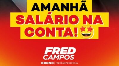 Prefeito Fred Campos anuncia pagamento antecipado dos servidores e agenda de entregas nesta sexta-feira (25).