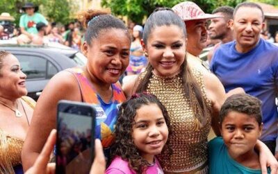 Mega Bloco da deputada  Solange Almeida arrasta multidão em Santa Inês
