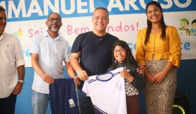 Paço do Lumiar: Em uma semana, prefeito Fred Campos entrega duas escolas reformadas e climatizadas