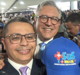 Carlos Lula participa da posse de Alexandre Padilha como novo Ministro da Saúde