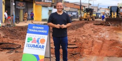 Sob gestão do Prefeito Fred Campos, prefeitura de Paço do Lumiar inicia recuperação asfáltica da Avenida Principal do Paranã
