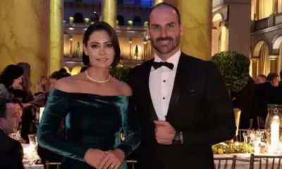 A indireta de Eduardo Bolsonaro a Michelle