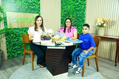 ‘Café com Notícias’ recebe confeiteira Jessica Oliveira e mini chef Vinicius Rodrigues