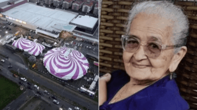 Idosa morre após acidente em elevador de circo em São José de Ribamar