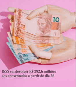 INSS vai devolver R$ 292,6 milhões aos aposentados a partir do dia 26