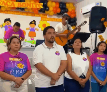 2º BPTur participa de ação em barreirinhas pelo dia nacional de combate ao abuso e á exploração sexual de criaças e adolescentes