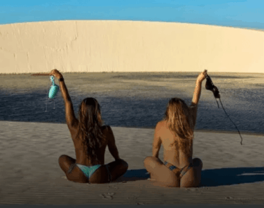 Se abrisse votação para incluir o nudismo como roteiro turístico nos lençóis maranheses.qual o teu voto?