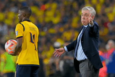 Brasil empata sem gols com o Equador em estreia de Carlo Ancelotti